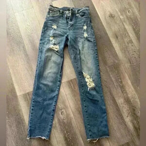 Fashion Nova Girls Distressed Jeans